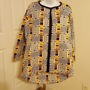 African print tunic